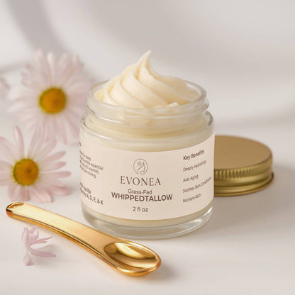 Whipped Grass-Fed Tallow Balm with Vanilla Bean